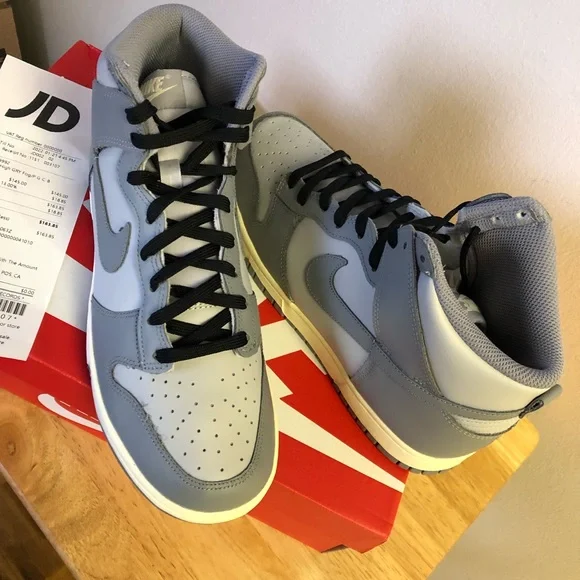 Nike dunk highgrey fog / womens 9/ mens 7.5 - Picture 5 of 6
